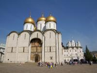 Mariä Einschlafens Kathedrale und Zwölf Apostel Kathedrale im Moskauer Kreml
